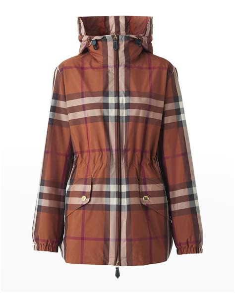 burberry binham jacket|Burberry Binham Signature Check Lightweight Hooded Jacket.